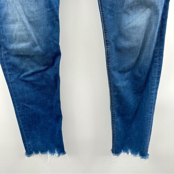 Rag & Bone Cate Mid Rise Ankle Raw Hem Skinny Jeans Size 26 - Picture 3 of 13